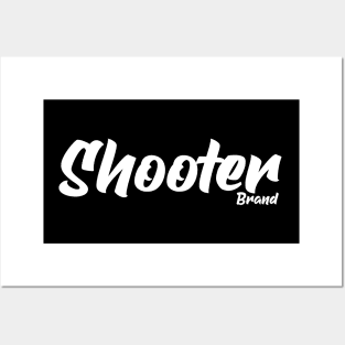 Shooter Brand logo Posters and Art